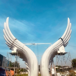 Mô hình cánh chim trang trí công viên