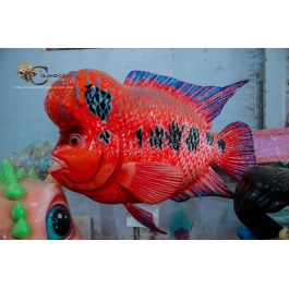 Tượng Cá Mô Hình Composite Trang Trí 