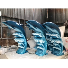 Tượng Cá Heo Bằng Composite