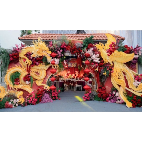 20+ Mẫu mô hình cổng hoa cưới mút xốp composite chuẩn concept