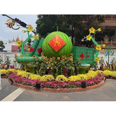 Cập nhật mẫu mô hình trái cây Tết mút xốp mới nhất đẹp thu hút ánh nhìn