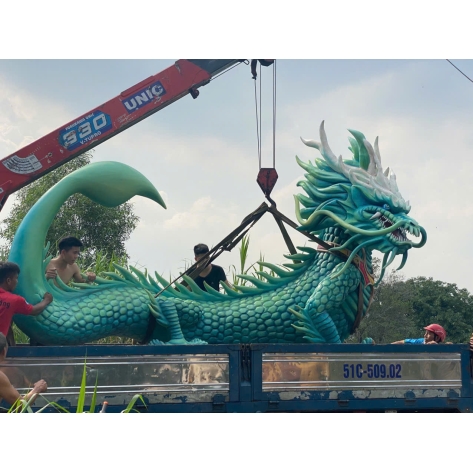 Đỉnh Cao Điêu Khắc: Mô Hình Rồng và Phượng Hoàng Bằng Mút Xốp – Linh Hồn Của Trang Trí Lễ Tết