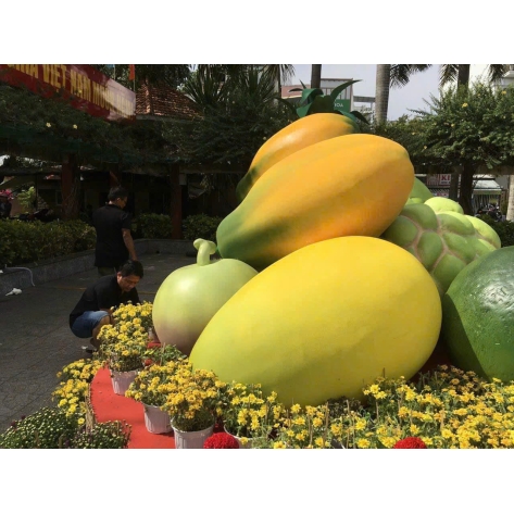 Mô Hình Mút Xốp Trái Cây Khổng Lồ (Trang Trí Tết/Sự Kiện)