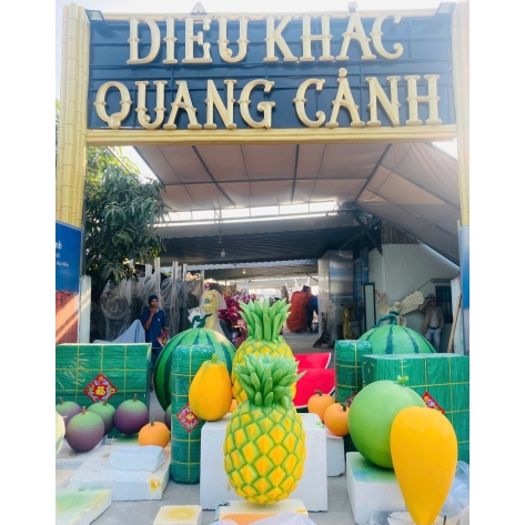 Mô hình bánh chưng bánh tét mút xốp: Giải pháp trang trí Tết bền đẹp, tiết kiệm