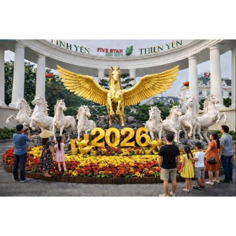 Mô Hình Ngựa Mút Xốp Trang Trí Tết Đẹp, Giá Rẻ | Quang Cảnh