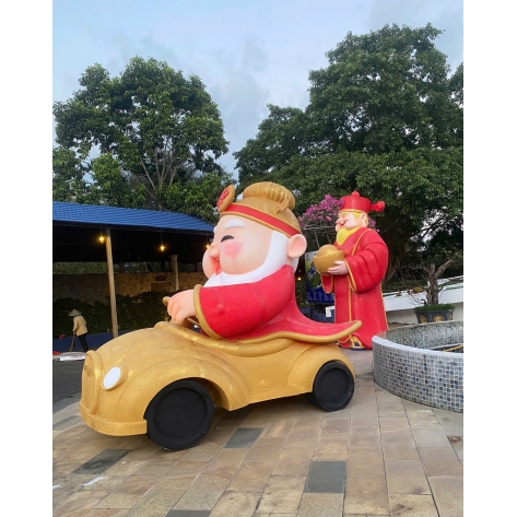 Mô hình thần tài mút xốp cỡ lớn đẹp, giá rẻ 2026 | Quang Cảnh